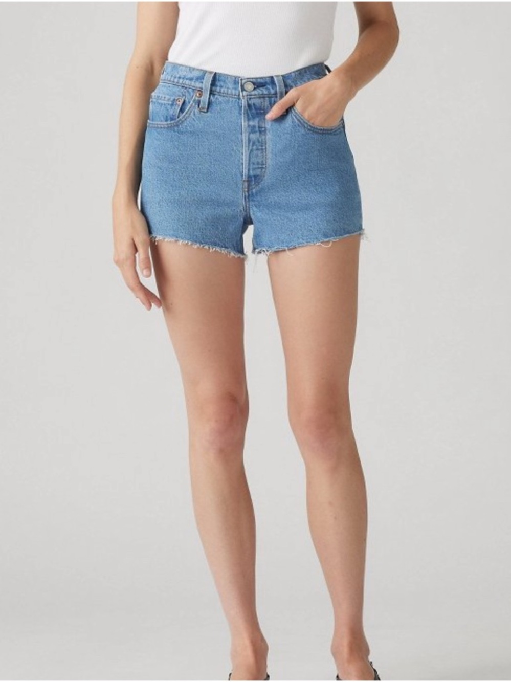 NWT Levi’s Women’s 501 Original Shorts Multiple Choice 30 Denim High Rise